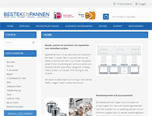 Tablet Screenshot of bestekenpannen.nl